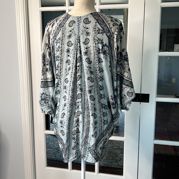 KIMCHI BLUE cocoon wrap size XS/S blue floral - Picture 7 of 7